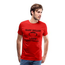 Load image into Gallery viewer, East Dillon Lions Football T-Shirt - red
